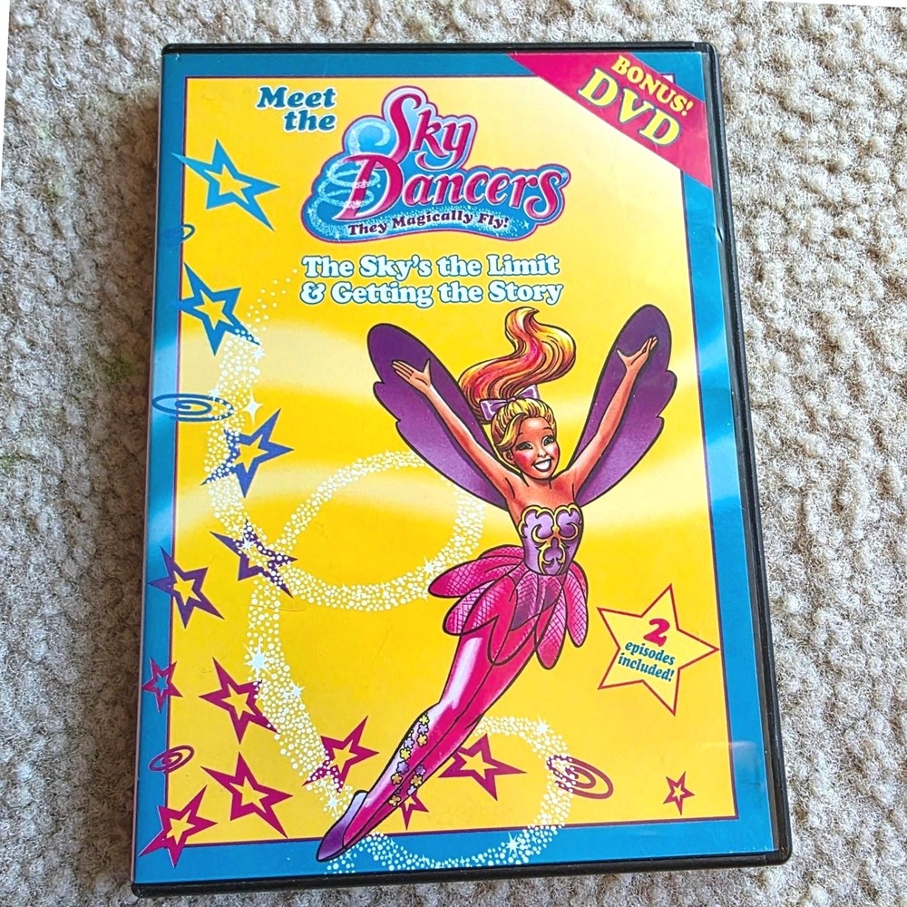 Sky Dancers The Skys the Limit Getting the Story Bonus DVD Kids Animated
